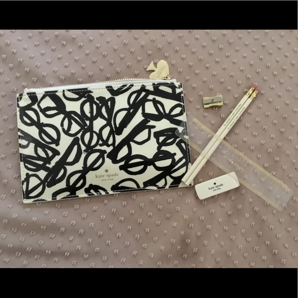 NWOT Kate Spade Six Piece Stationary Set